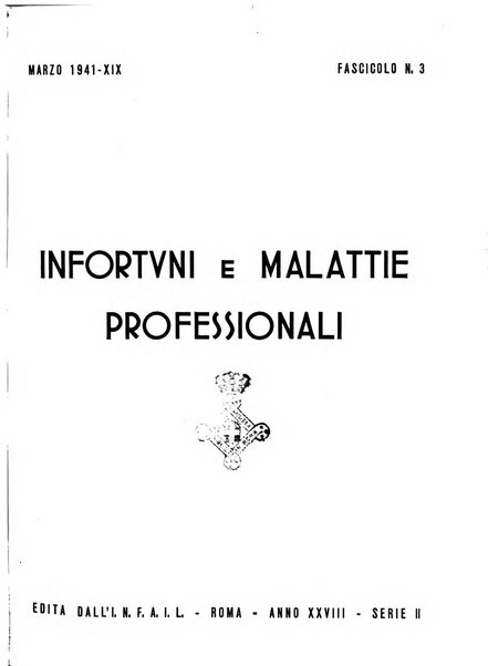 Infortuni e malattie professionali