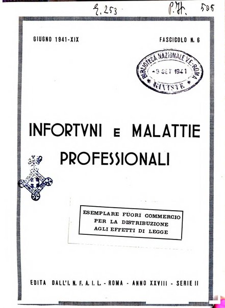 Infortuni e malattie professionali