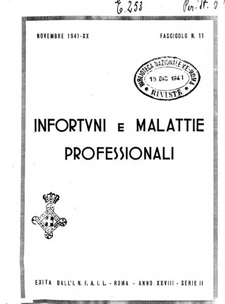 Infortuni e malattie professionali