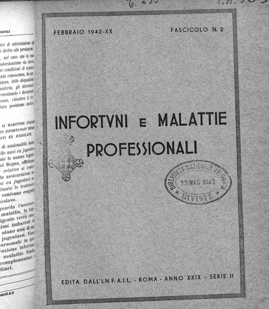 Infortuni e malattie professionali