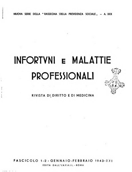 Infortuni e malattie professionali