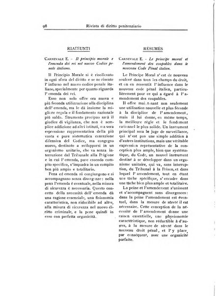 Rivista di diritto penitenziario studi teorici e pratici