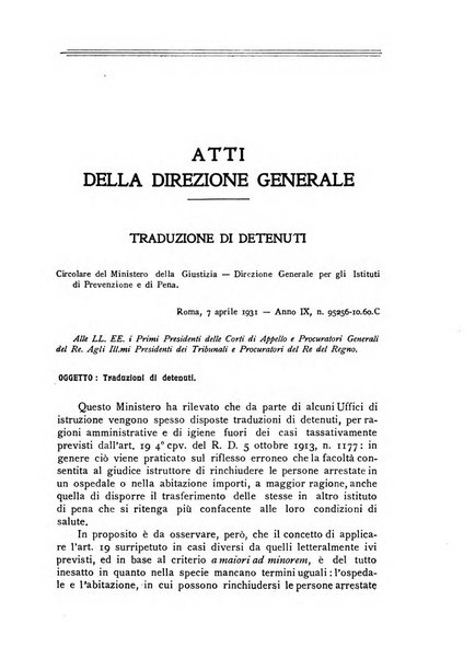 Rivista di diritto penitenziario studi teorici e pratici