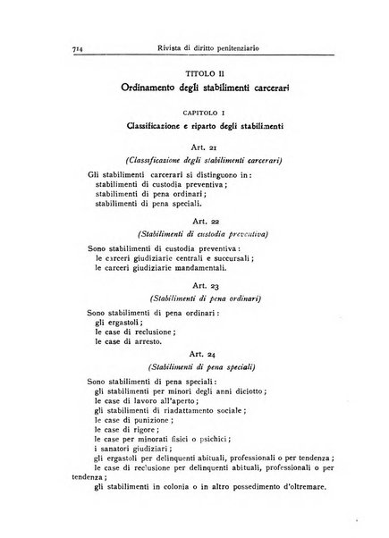 Rivista di diritto penitenziario studi teorici e pratici