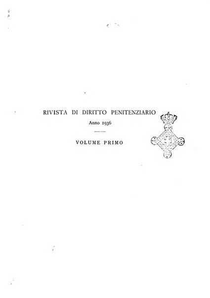 Rivista di diritto penitenziario studi teorici e pratici