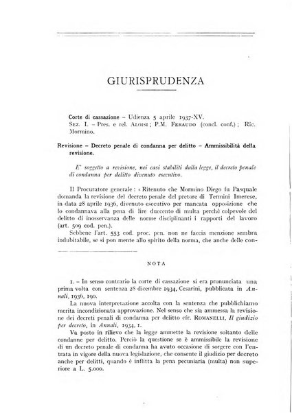 Rivista di diritto penitenziario studi teorici e pratici