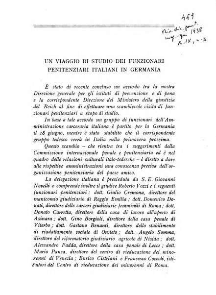 Rivista di diritto penitenziario studi teorici e pratici