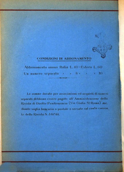 Rivista di diritto penitenziario studi teorici e pratici