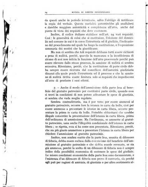 Rivista di diritto penitenziario studi teorici e pratici