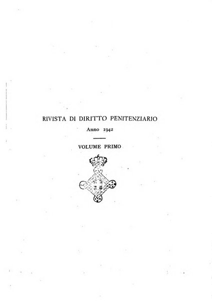 Rivista di diritto penitenziario studi teorici e pratici