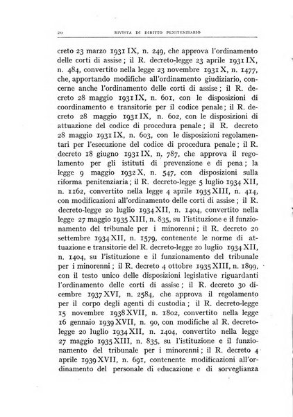 Rivista di diritto penitenziario studi teorici e pratici