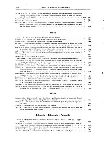 Rivista di diritto penitenziario studi teorici e pratici