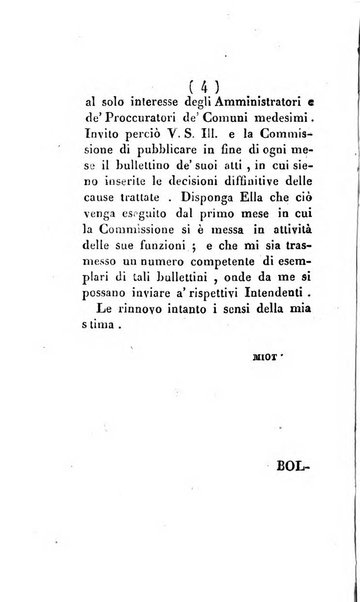 Bullettino delle sentenze emanate dalla Suprema commissione per le liti fra i già baroni ed i comuni