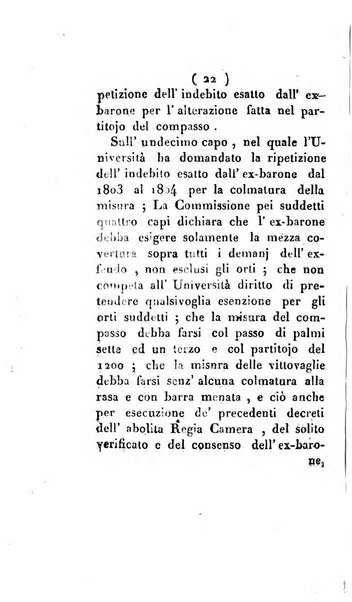 Bullettino delle sentenze emanate dalla Suprema commissione per le liti fra i già baroni ed i comuni