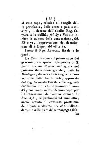 Bullettino delle sentenze emanate dalla Suprema commissione per le liti fra i già baroni ed i comuni