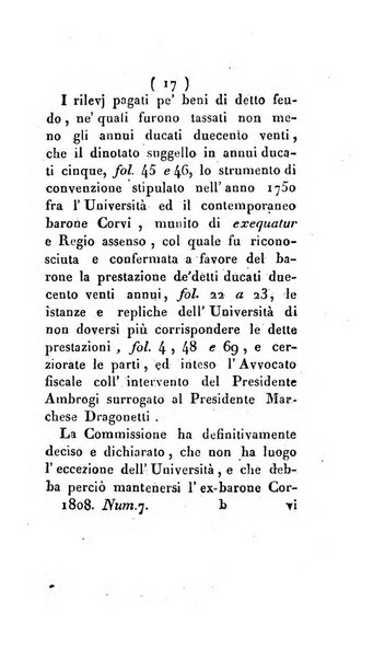 Bullettino delle sentenze emanate dalla Suprema commissione per le liti fra i già baroni ed i comuni