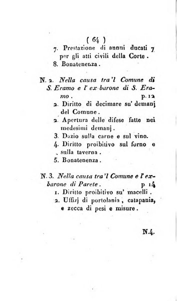 Bullettino delle sentenze emanate dalla Suprema commissione per le liti fra i già baroni ed i comuni