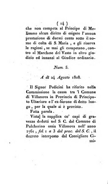 Bullettino delle sentenze emanate dalla Suprema commissione per le liti fra i già baroni ed i comuni