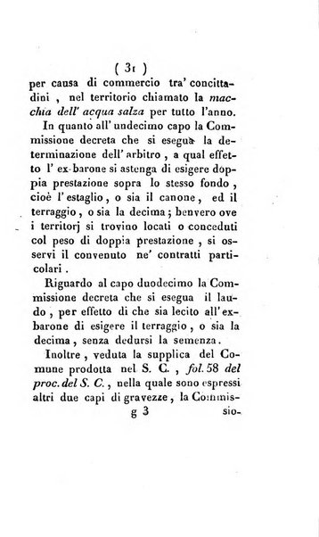 Bullettino delle sentenze emanate dalla Suprema commissione per le liti fra i già baroni ed i comuni