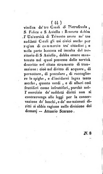 Bullettino delle sentenze emanate dalla Suprema commissione per le liti fra i già baroni ed i comuni