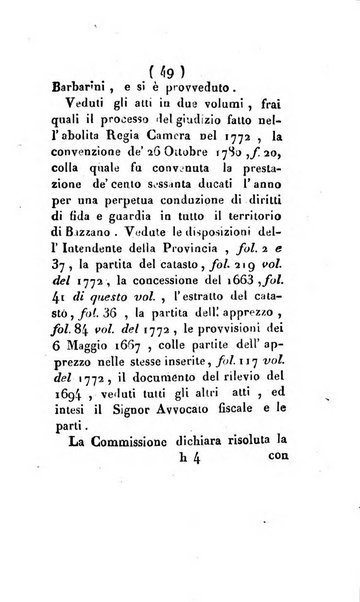 Bullettino delle sentenze emanate dalla Suprema commissione per le liti fra i già baroni ed i comuni