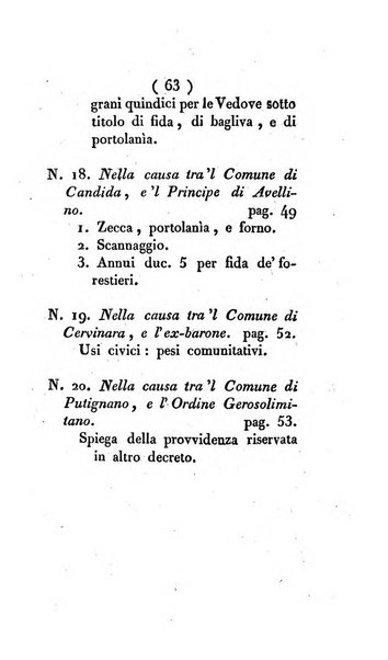 Bullettino delle sentenze emanate dalla Suprema commissione per le liti fra i già baroni ed i comuni