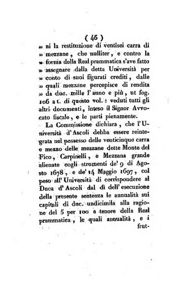 Bullettino delle sentenze emanate dalla Suprema commissione per le liti fra i già baroni ed i comuni