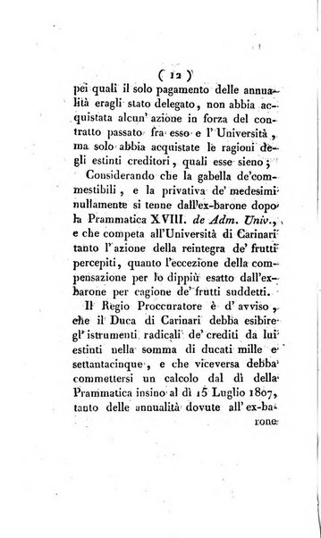 Bullettino delle sentenze emanate dalla Suprema commissione per le liti fra i già baroni ed i comuni