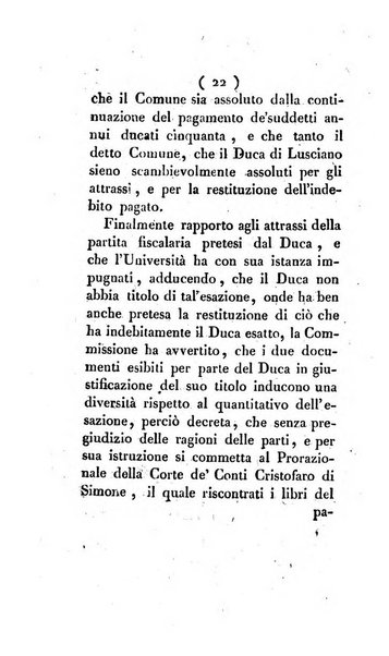 Bullettino delle sentenze emanate dalla Suprema commissione per le liti fra i già baroni ed i comuni