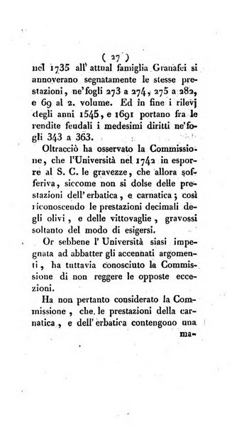 Bullettino delle sentenze emanate dalla Suprema commissione per le liti fra i già baroni ed i comuni