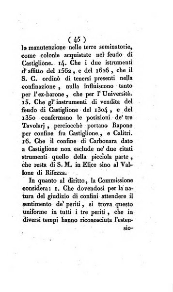 Bullettino delle sentenze emanate dalla Suprema commissione per le liti fra i già baroni ed i comuni