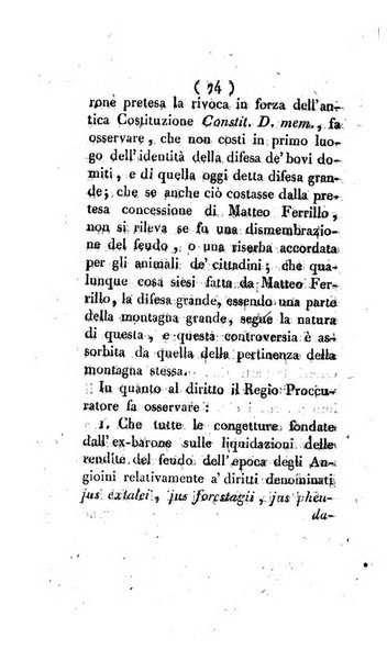 Bullettino delle sentenze emanate dalla Suprema commissione per le liti fra i già baroni ed i comuni