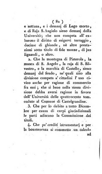 Bullettino delle sentenze emanate dalla Suprema commissione per le liti fra i già baroni ed i comuni