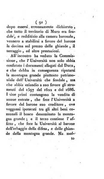 Bullettino delle sentenze emanate dalla Suprema commissione per le liti fra i già baroni ed i comuni