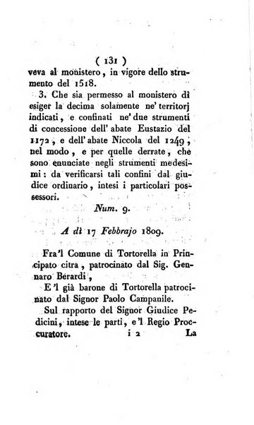 Bullettino delle sentenze emanate dalla Suprema commissione per le liti fra i già baroni ed i comuni