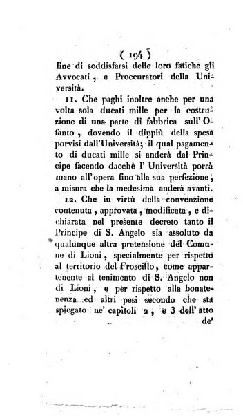 Bullettino delle sentenze emanate dalla Suprema commissione per le liti fra i già baroni ed i comuni