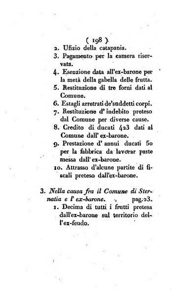 Bullettino delle sentenze emanate dalla Suprema commissione per le liti fra i già baroni ed i comuni