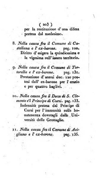 Bullettino delle sentenze emanate dalla Suprema commissione per le liti fra i già baroni ed i comuni