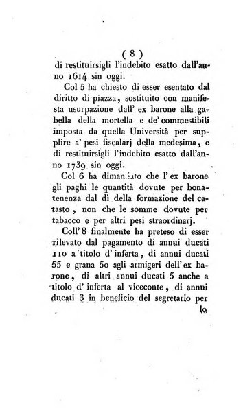 Bullettino delle sentenze emanate dalla Suprema commissione per le liti fra i già baroni ed i comuni