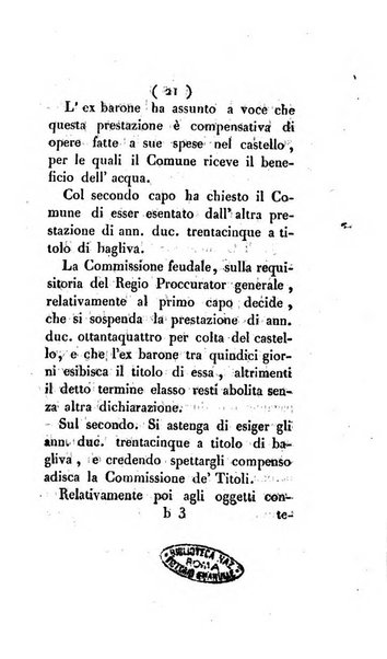 Bullettino delle sentenze emanate dalla Suprema commissione per le liti fra i già baroni ed i comuni