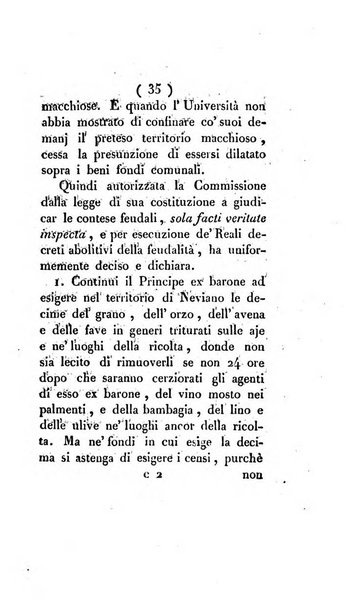 Bullettino delle sentenze emanate dalla Suprema commissione per le liti fra i già baroni ed i comuni