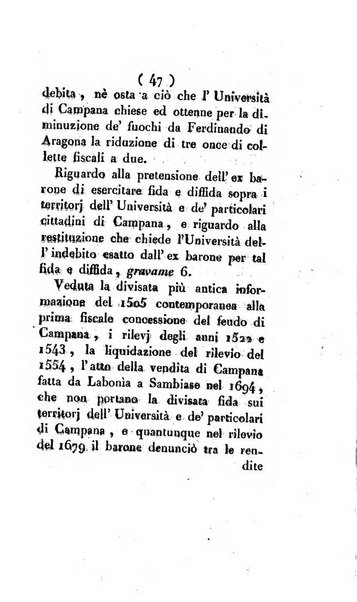 Bullettino delle sentenze emanate dalla Suprema commissione per le liti fra i già baroni ed i comuni