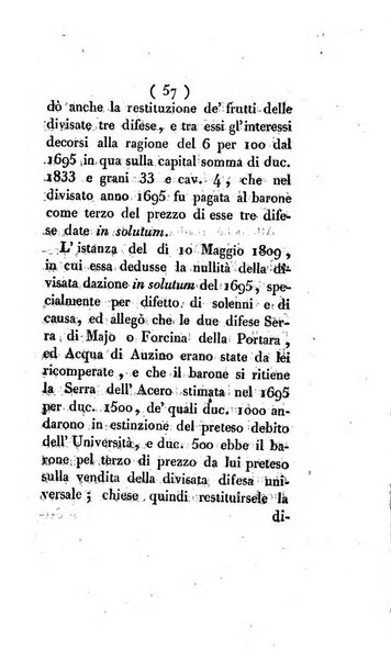 Bullettino delle sentenze emanate dalla Suprema commissione per le liti fra i già baroni ed i comuni