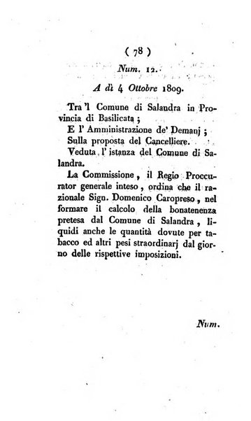 Bullettino delle sentenze emanate dalla Suprema commissione per le liti fra i già baroni ed i comuni