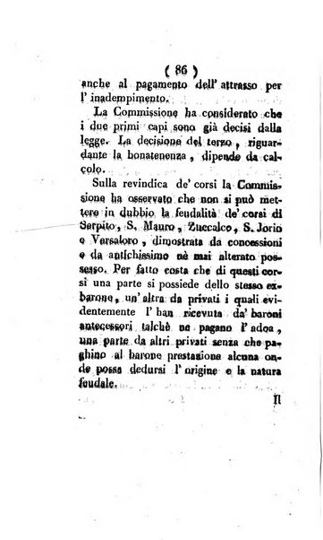 Bullettino delle sentenze emanate dalla Suprema commissione per le liti fra i già baroni ed i comuni