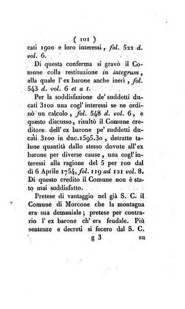 Bullettino delle sentenze emanate dalla Suprema commissione per le liti fra i già baroni ed i comuni