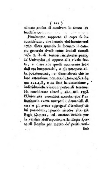 Bullettino delle sentenze emanate dalla Suprema commissione per le liti fra i già baroni ed i comuni