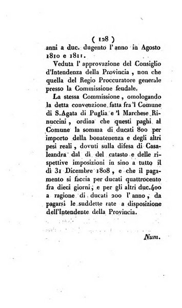 Bullettino delle sentenze emanate dalla Suprema commissione per le liti fra i già baroni ed i comuni