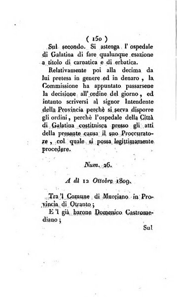 Bullettino delle sentenze emanate dalla Suprema commissione per le liti fra i già baroni ed i comuni