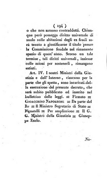 Bullettino delle sentenze emanate dalla Suprema commissione per le liti fra i già baroni ed i comuni